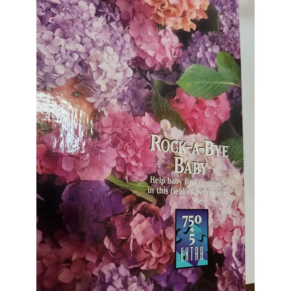 1995 BEPUZZLED Impossibles Puzzle Rock-A-Bye Baby – Anne Geddes 750+5 Pieces